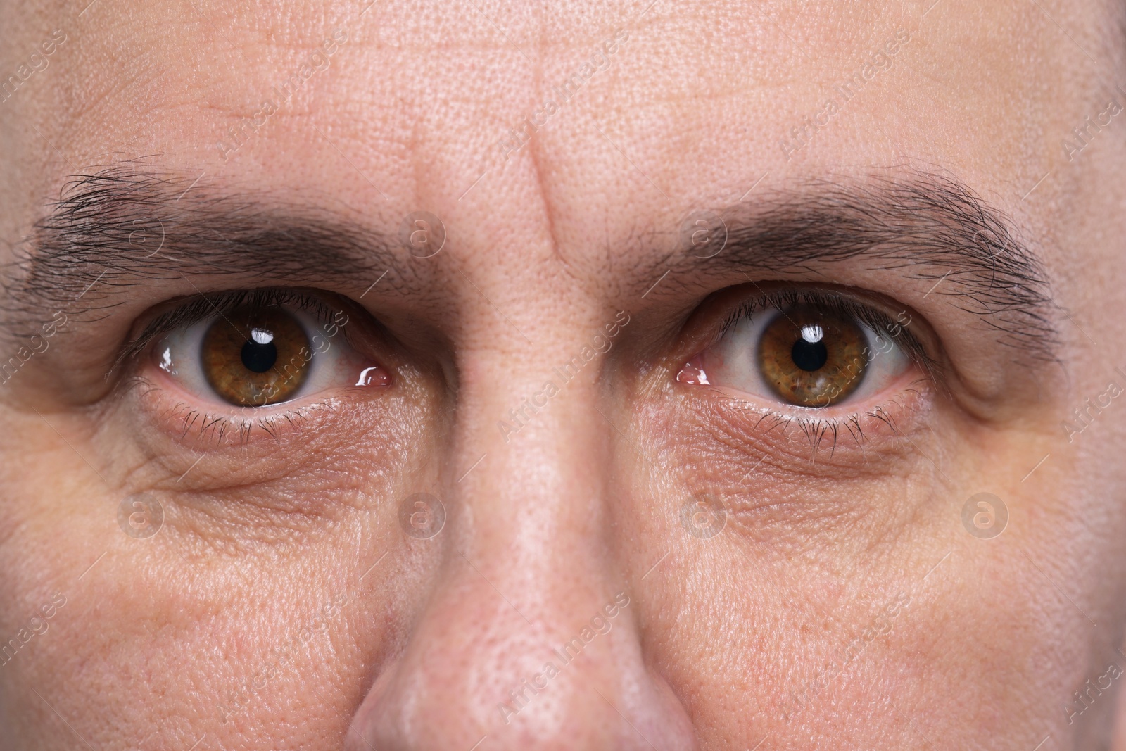 Photo of Closeup view of man with beautiful eyes