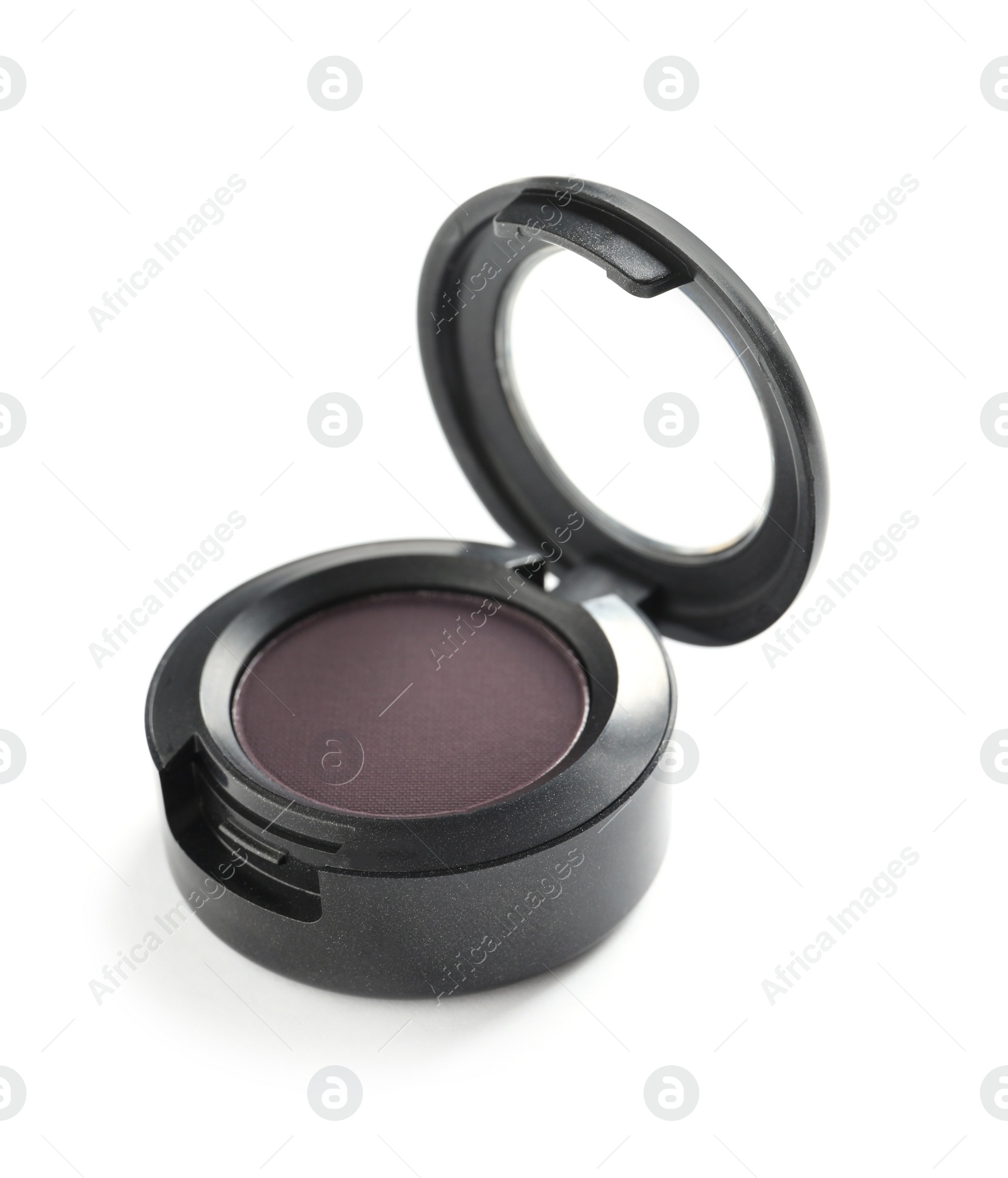 Photo of Eye shadow on white background. Decorative cosmetics