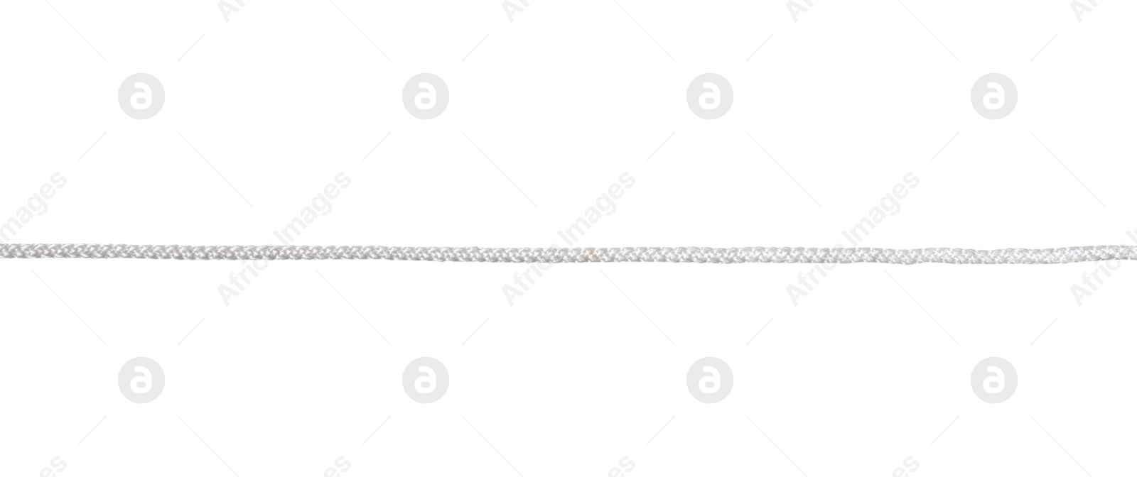 Photo of Color rope on white background. Simple design