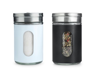 Image of Salt and pepper shakers isolated on white