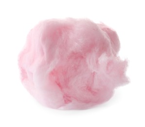 One sweet cotton candy isolated on white
