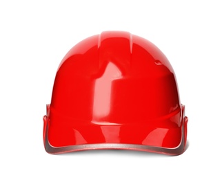 Safety hardhat isolated on white. Construction tool