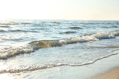 Photo of Picturesque view of beautiful beach on sunny day