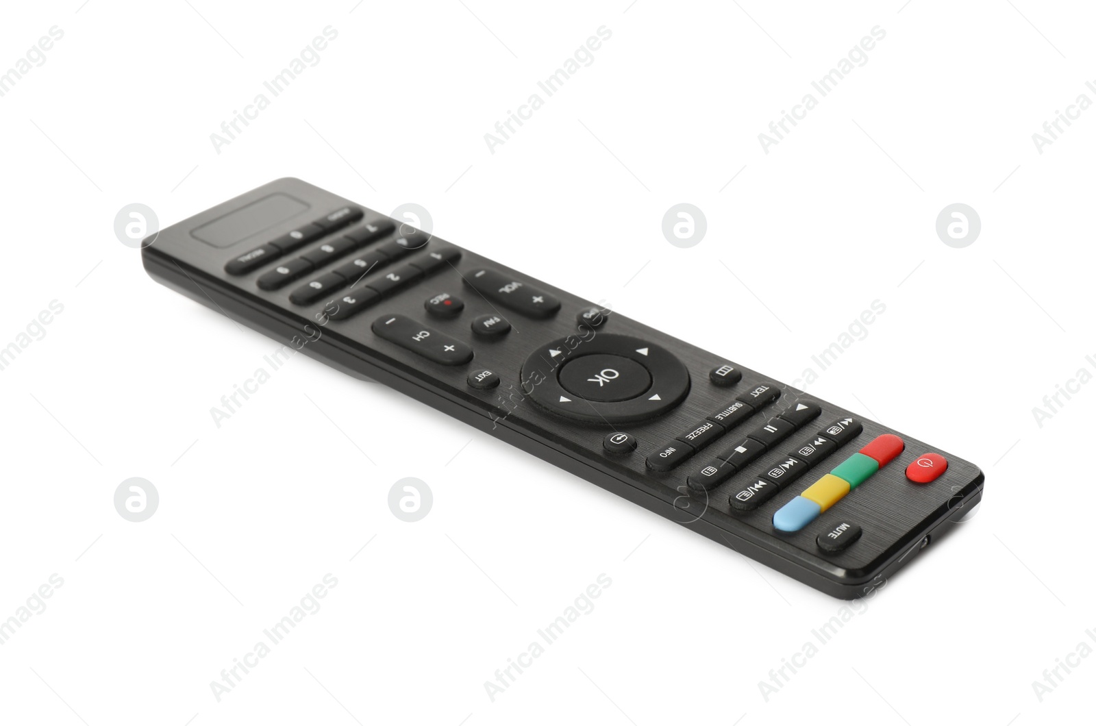 Photo of Modern tv remote control isolated on white