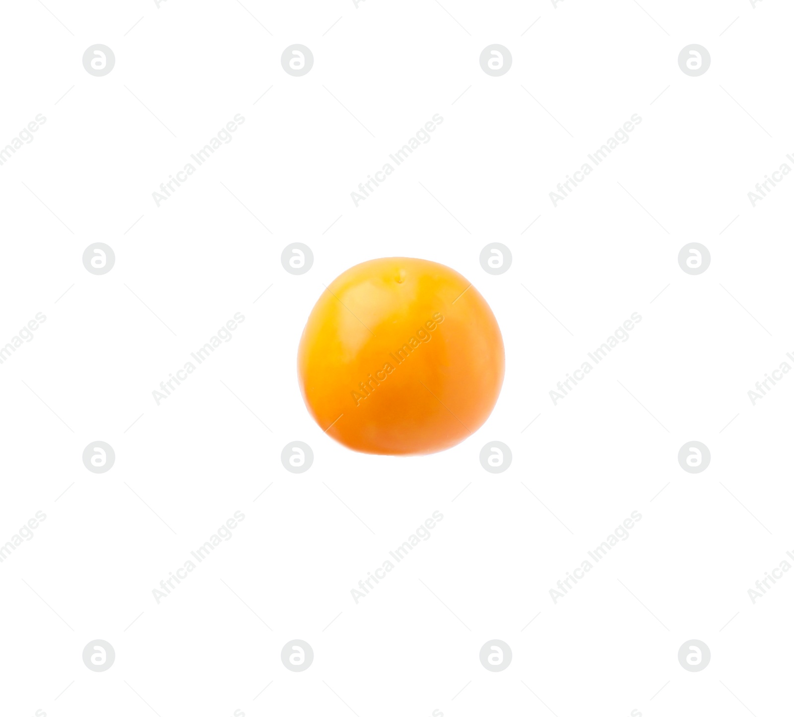 Photo of Ripe orange physalis fruit isolated on white