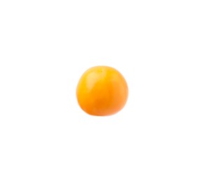 Ripe orange physalis fruit isolated on white