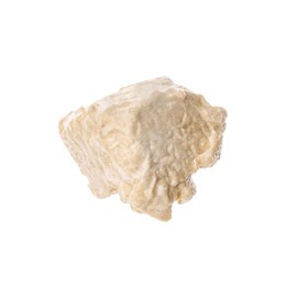 Photo of One piece of tasty halva isolated on white