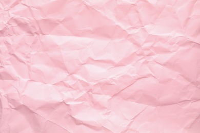 Sheet of color crumpled paper as background. Space for design
