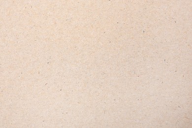 Photo of Sheet of white paper as background, top view