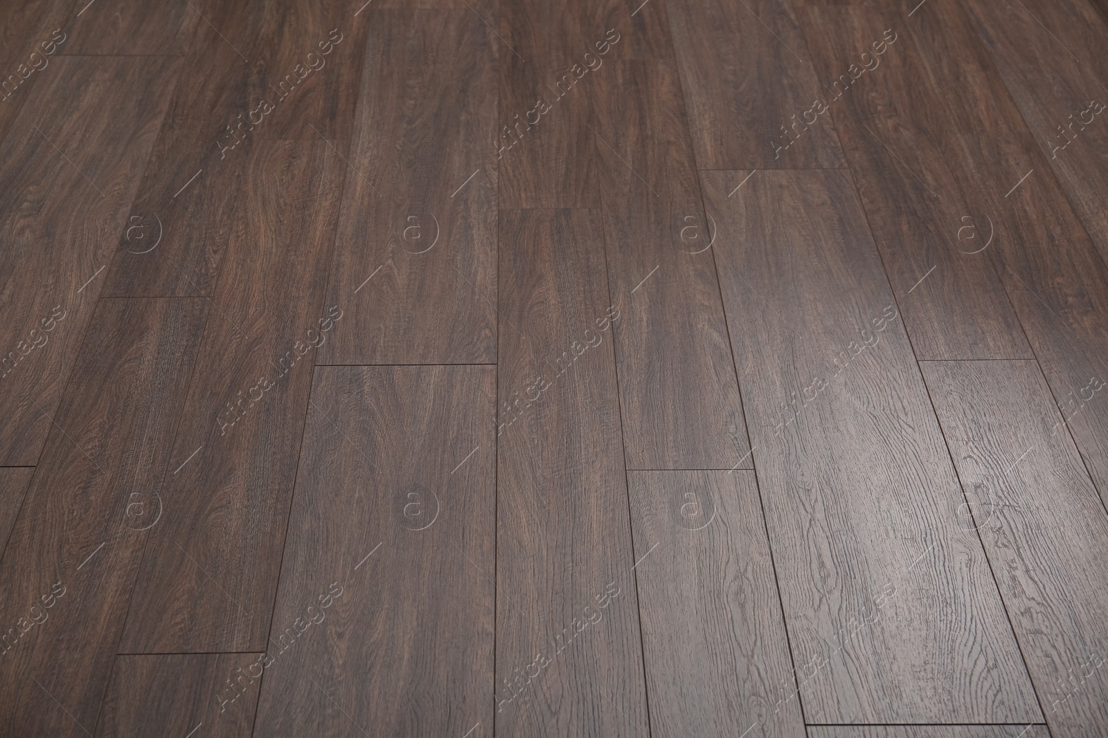 Photo of Clean wooden laminate as background. Floor covering