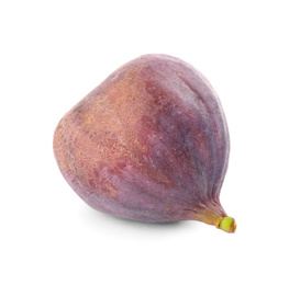 Photo of Whole tasty fresh fig isolated on white