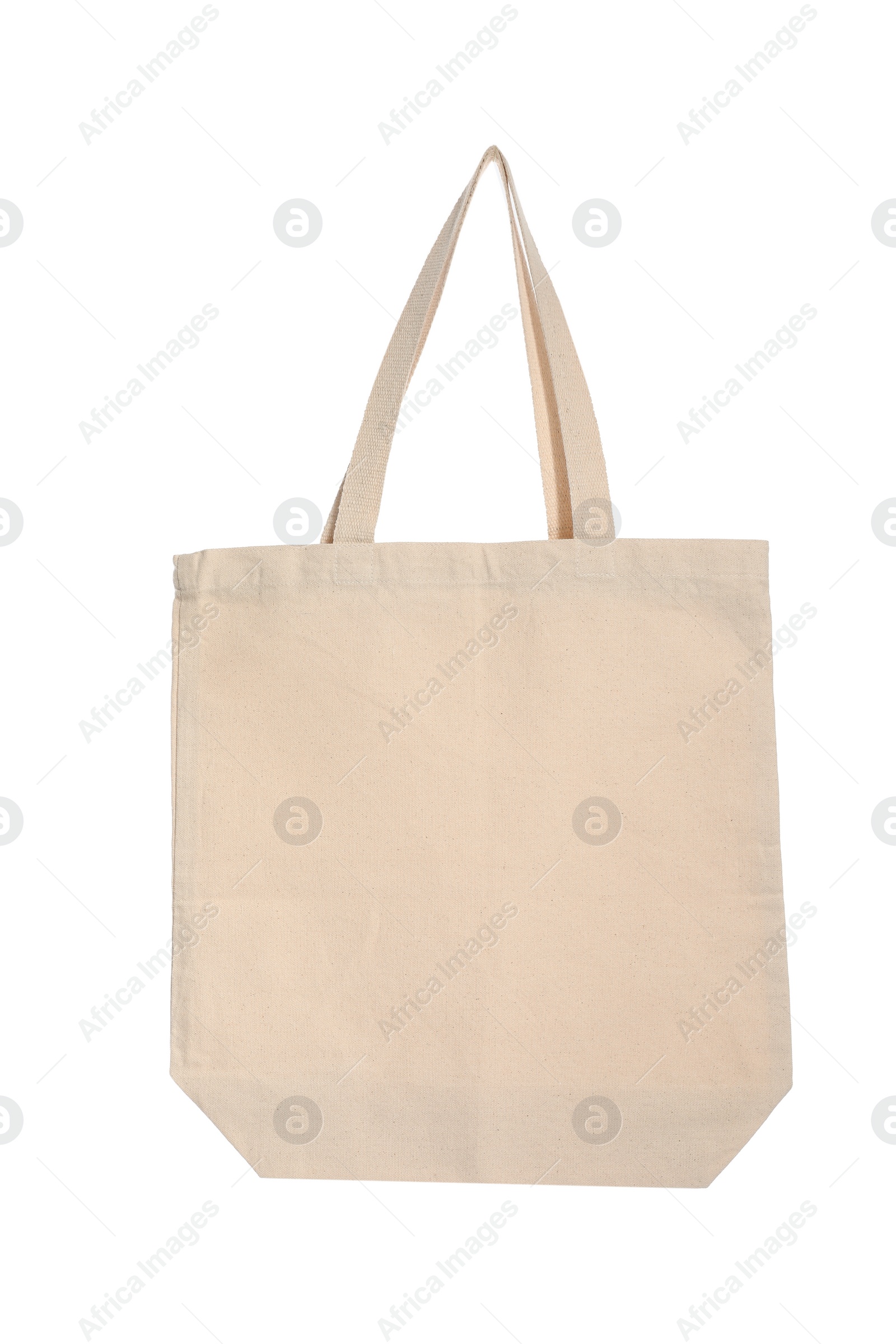 Photo of Eco bag on white background. Mock up for design