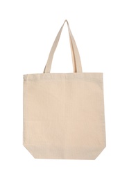 Photo of Eco bag on white background. Mock up for design