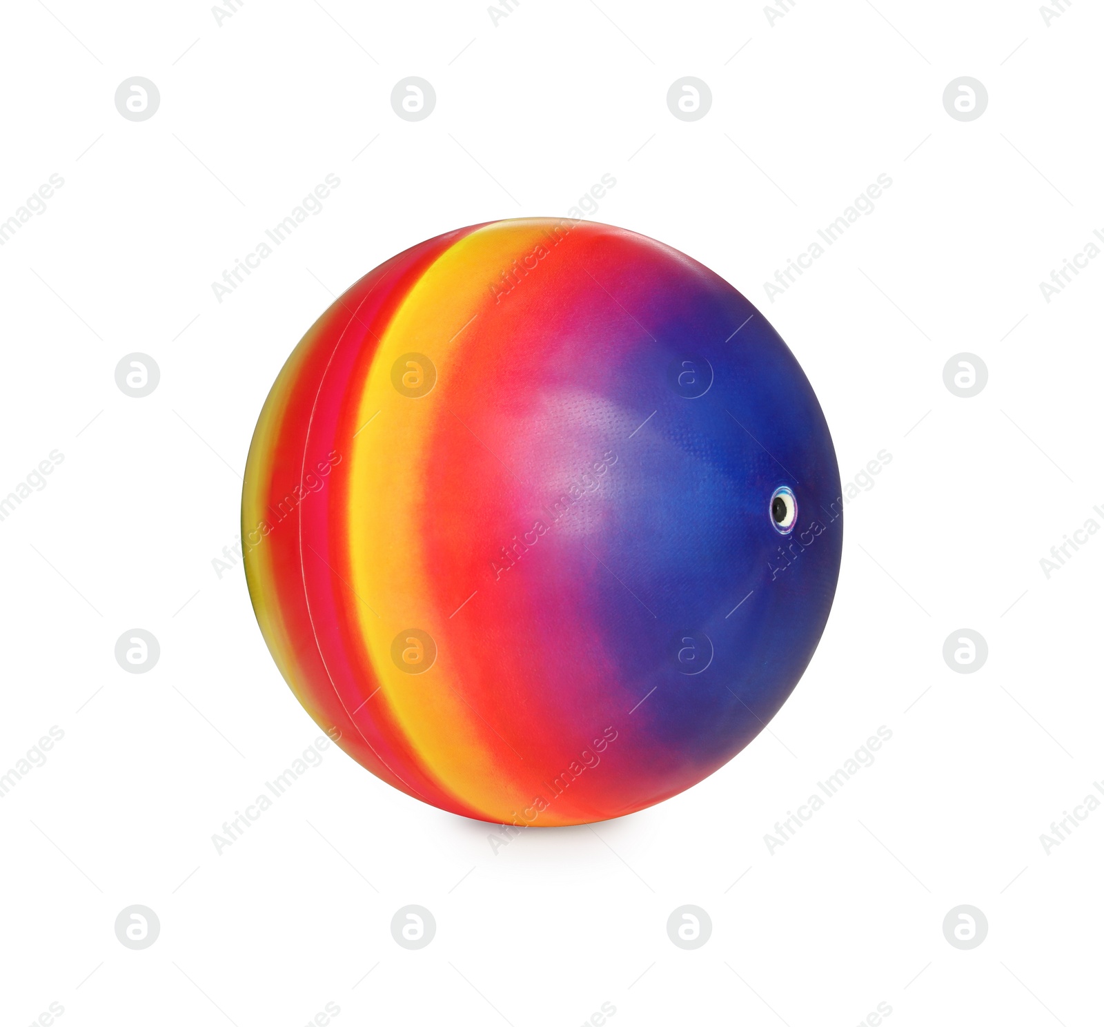 Photo of New bright kids' ball isolated on white