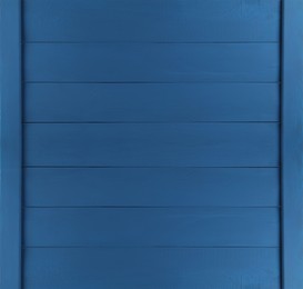 Image of Texture of blue wooden surface as background