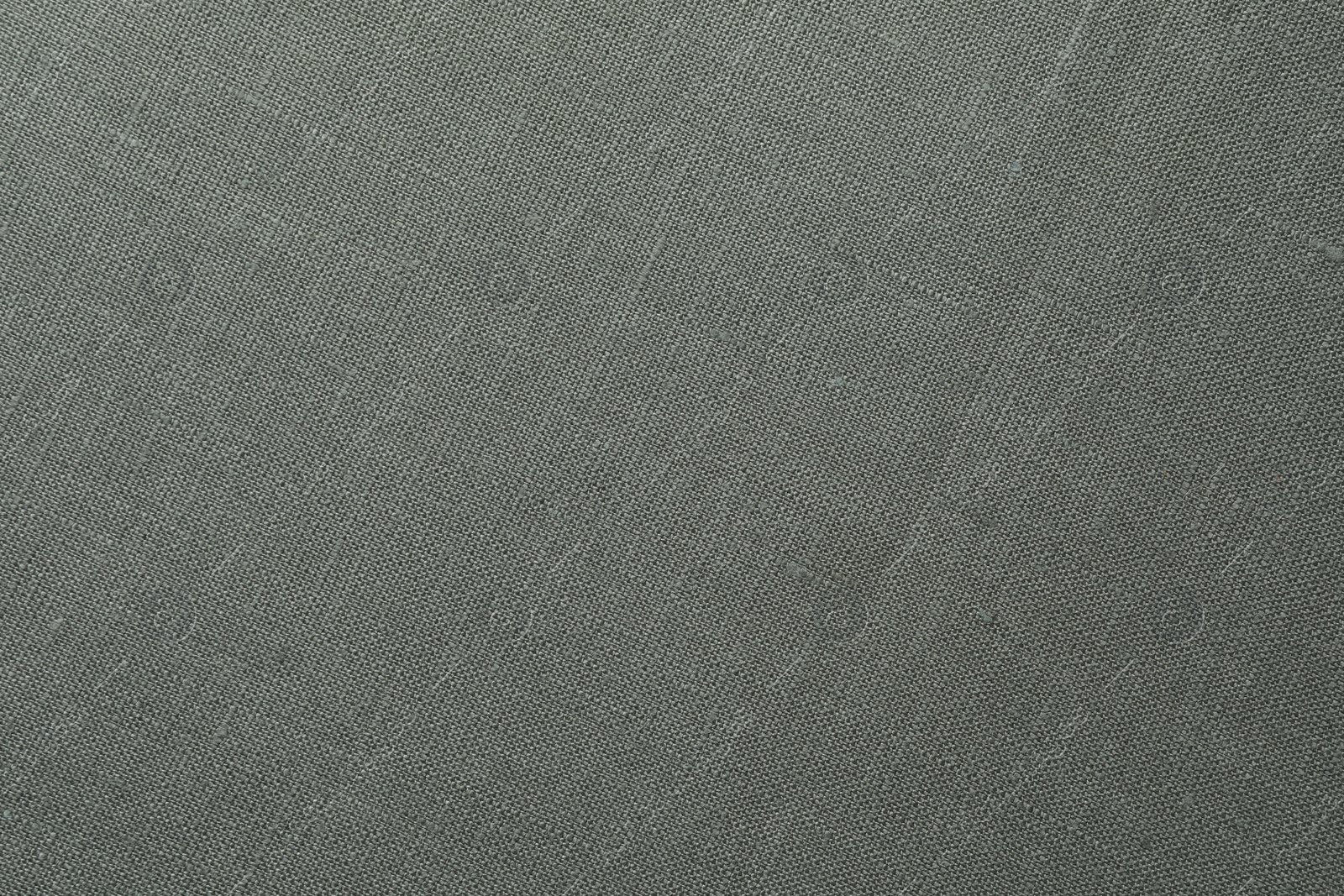 Photo of Texture of grey fabric as background, top view