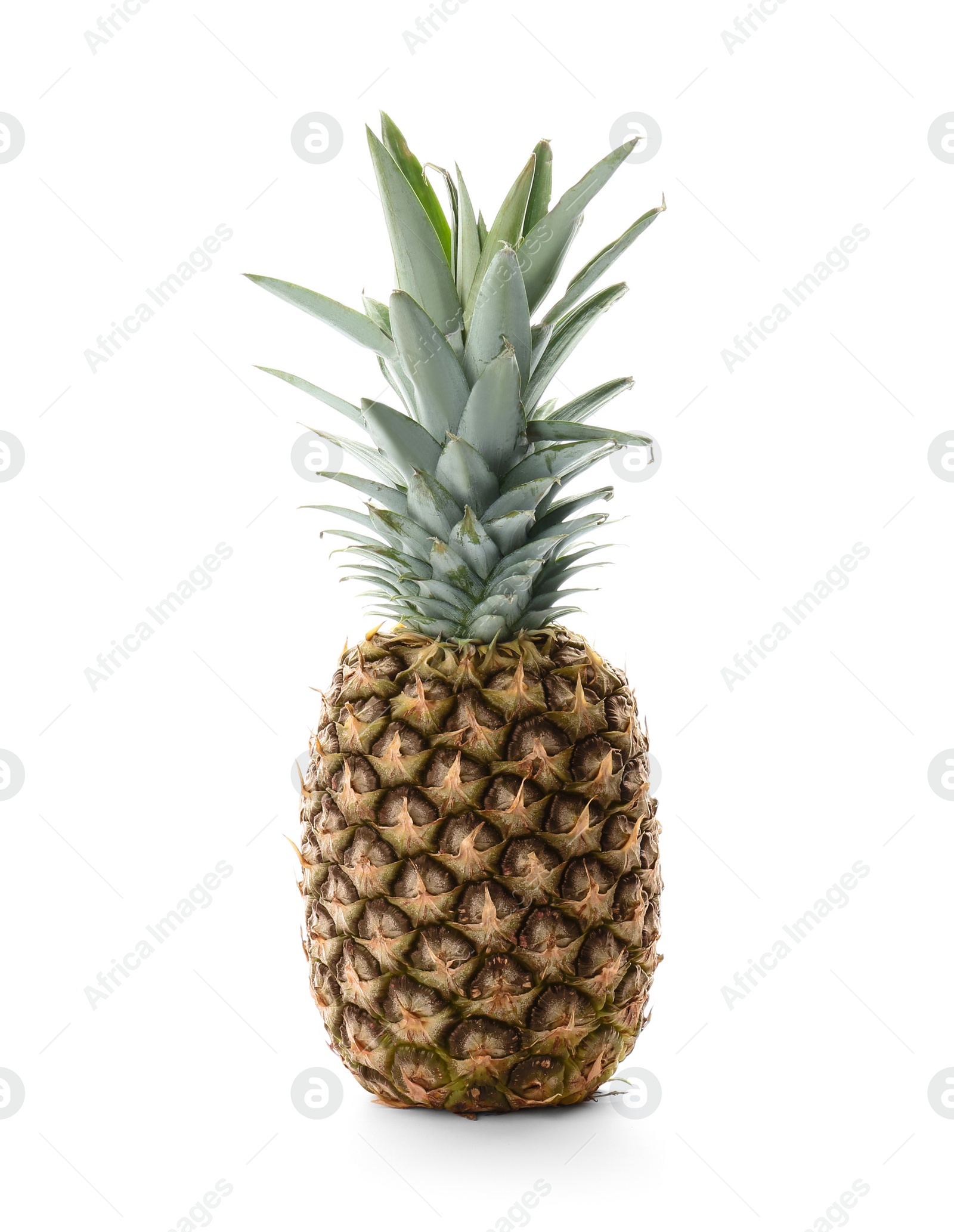 Photo of Fresh pineapple on white background