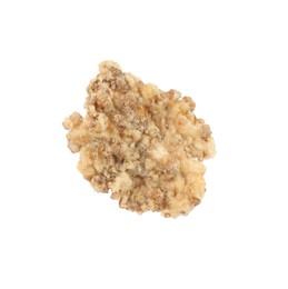 Photo of Sweet tasty corn flake isolated on white