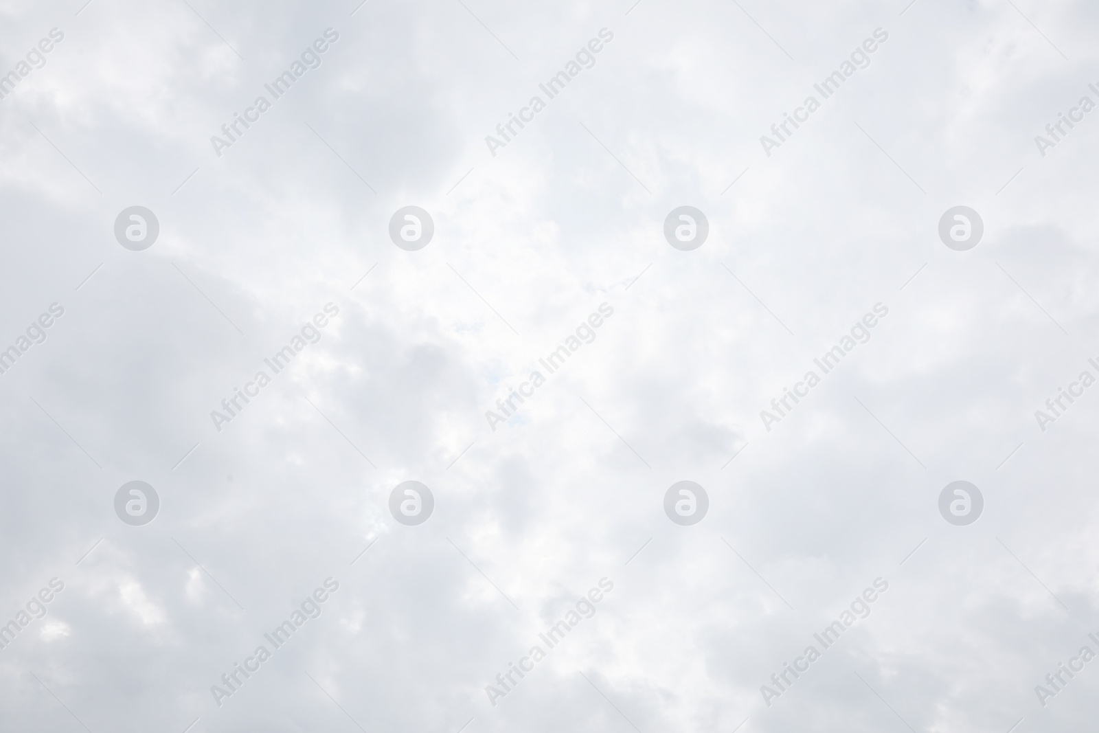 Image of Picturesque view of beautiful sky with white clouds