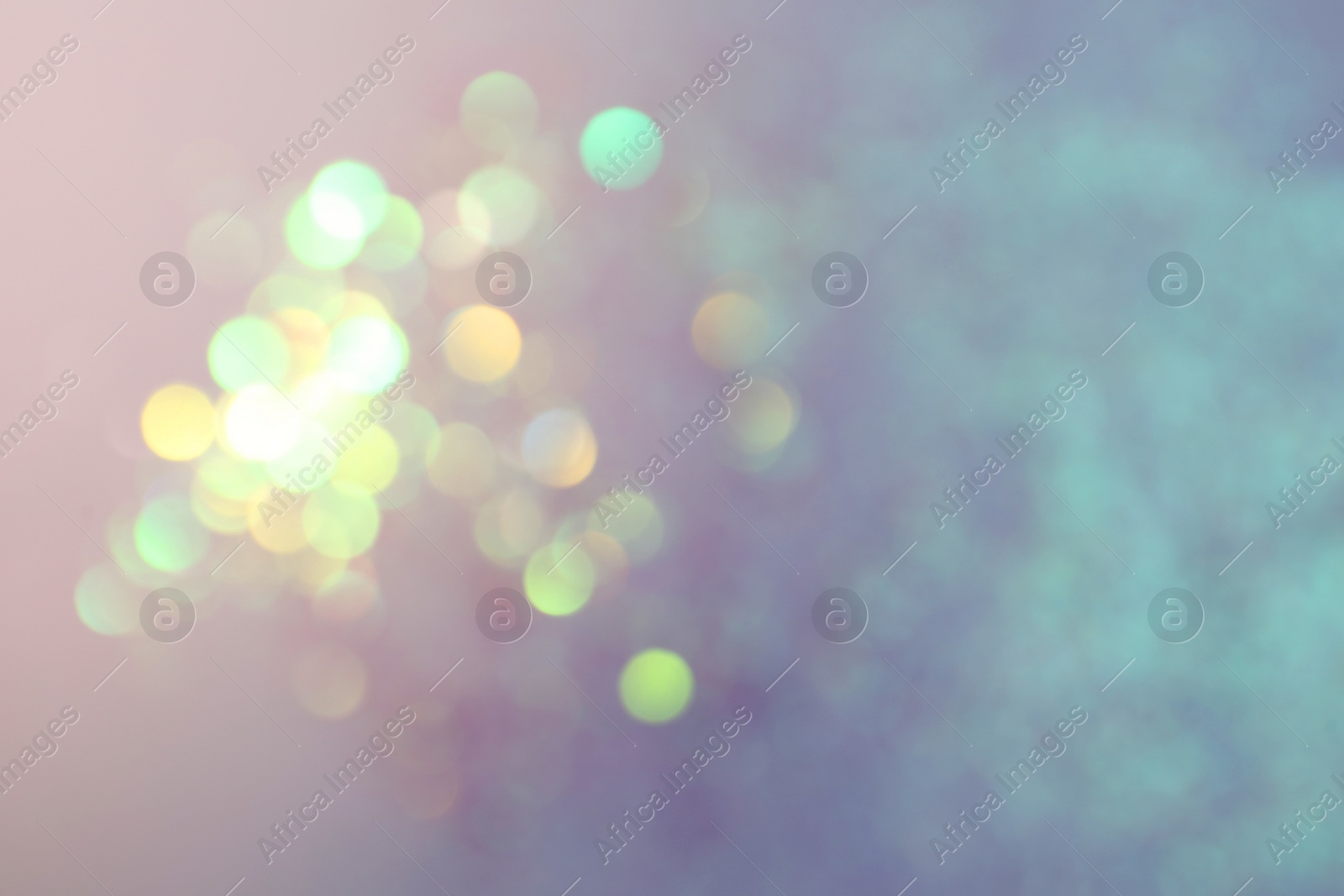 Photo of Shiny lilac background with magical bokeh effect