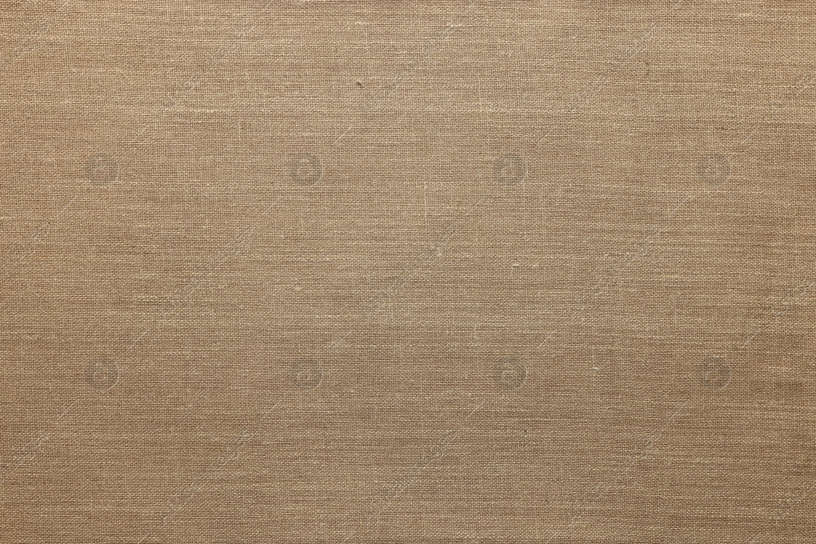 Photo of Texture of burlap fabric as background, top view