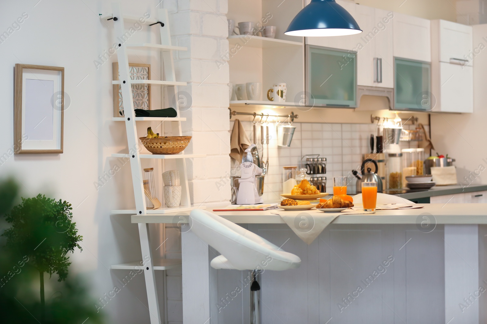 Photo of Modern kitchen interior