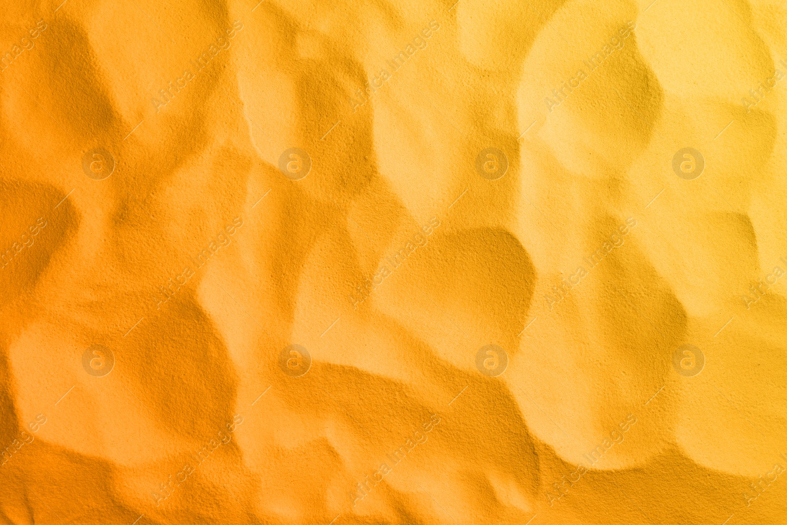 Image of Dry beach sand as background, top view