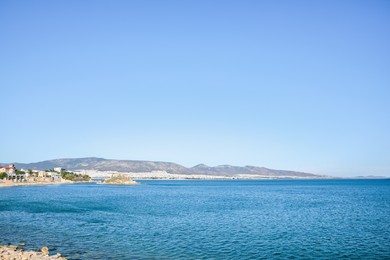 Photo of Beautiful view of sea coast on sunny day