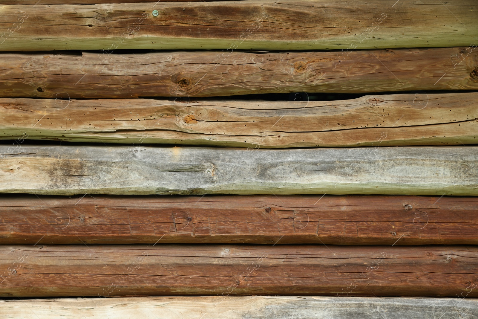 Photo of Texture of old wooden surface as background