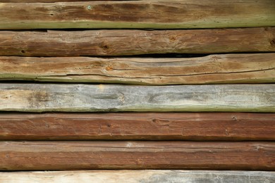 Texture of old wooden surface as background