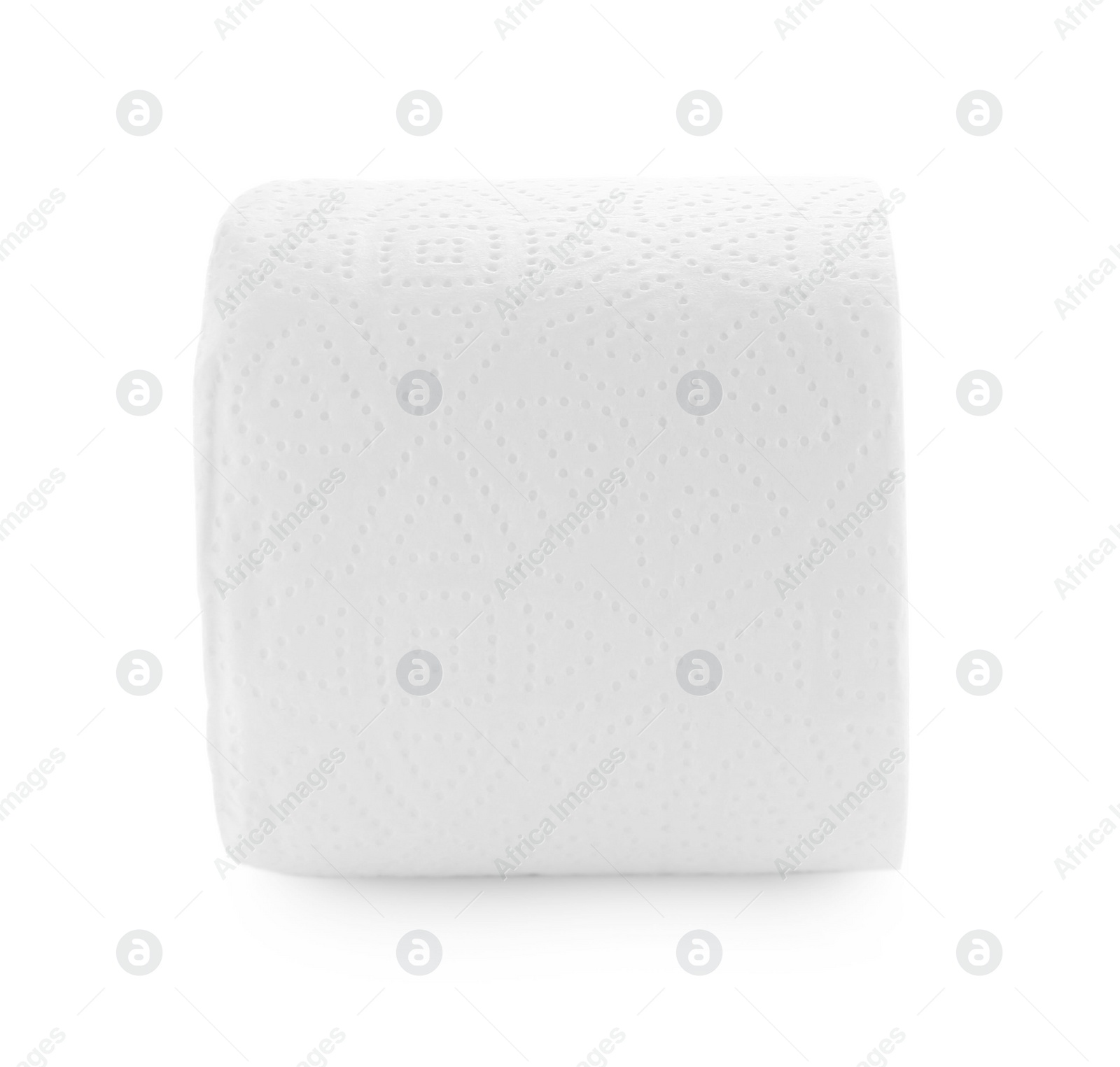 Photo of Roll of toilet paper isolated on white