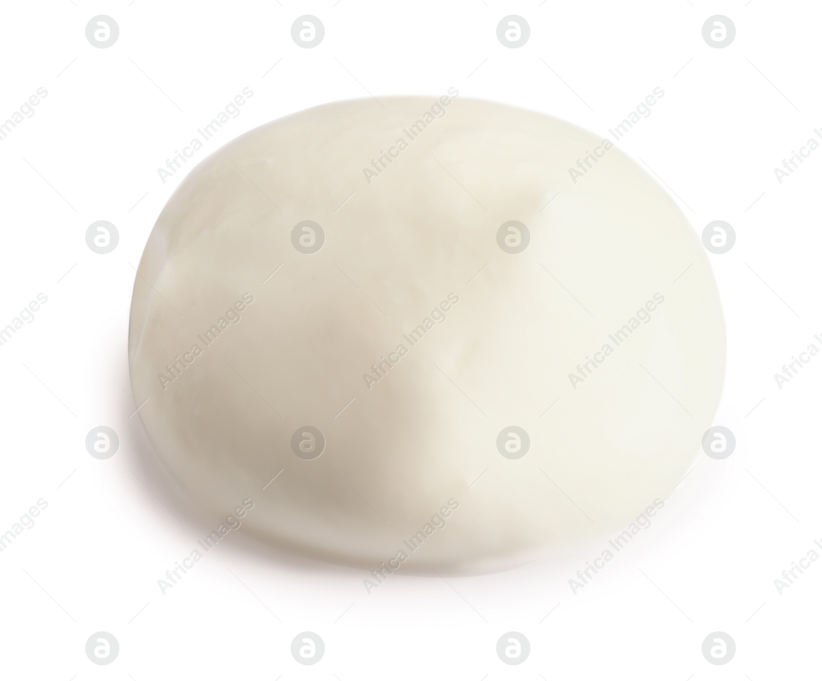 Photo of Delicious sour cream on white background. Dairy product