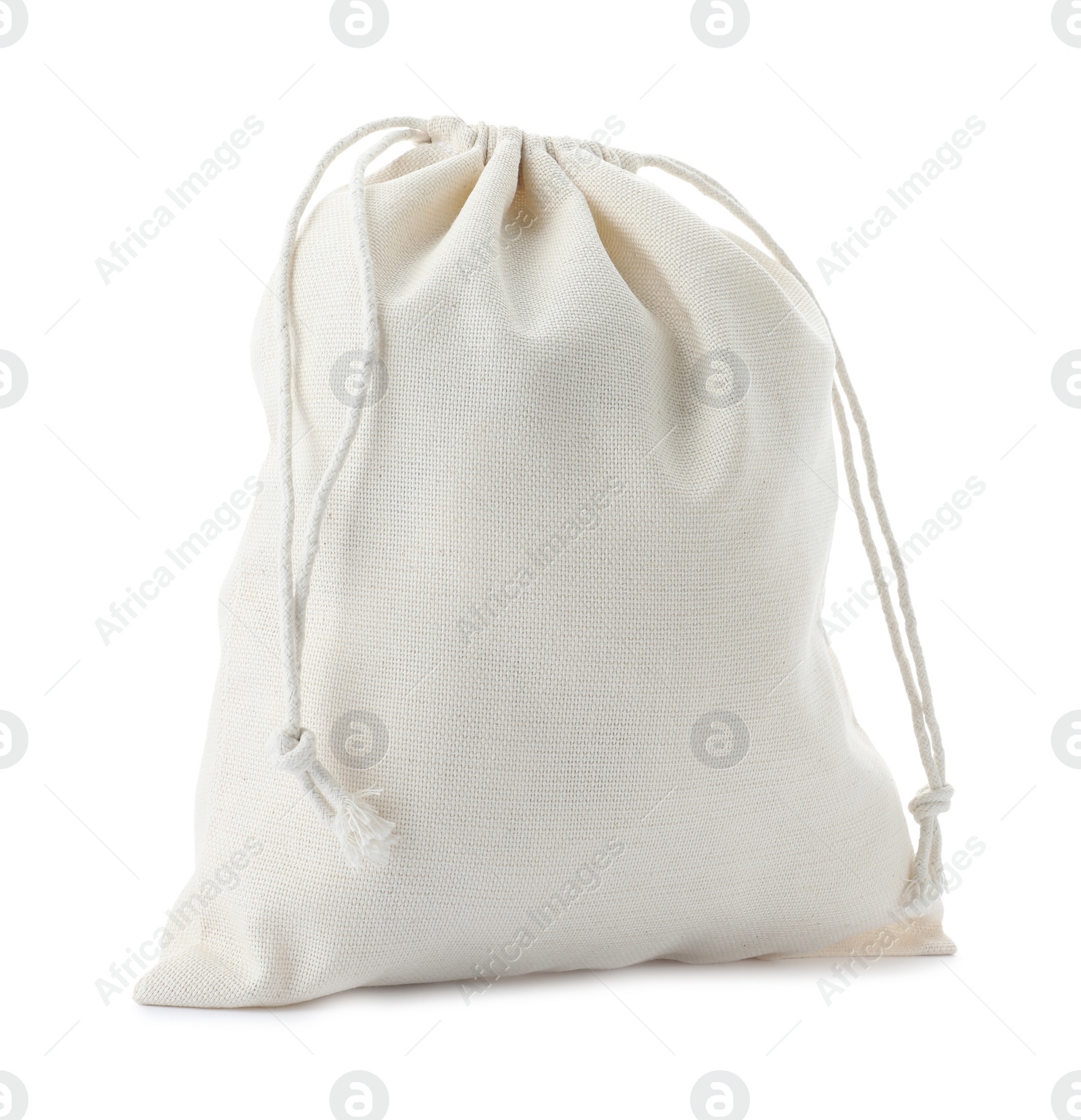 Photo of Full cotton eco bag isolated on white