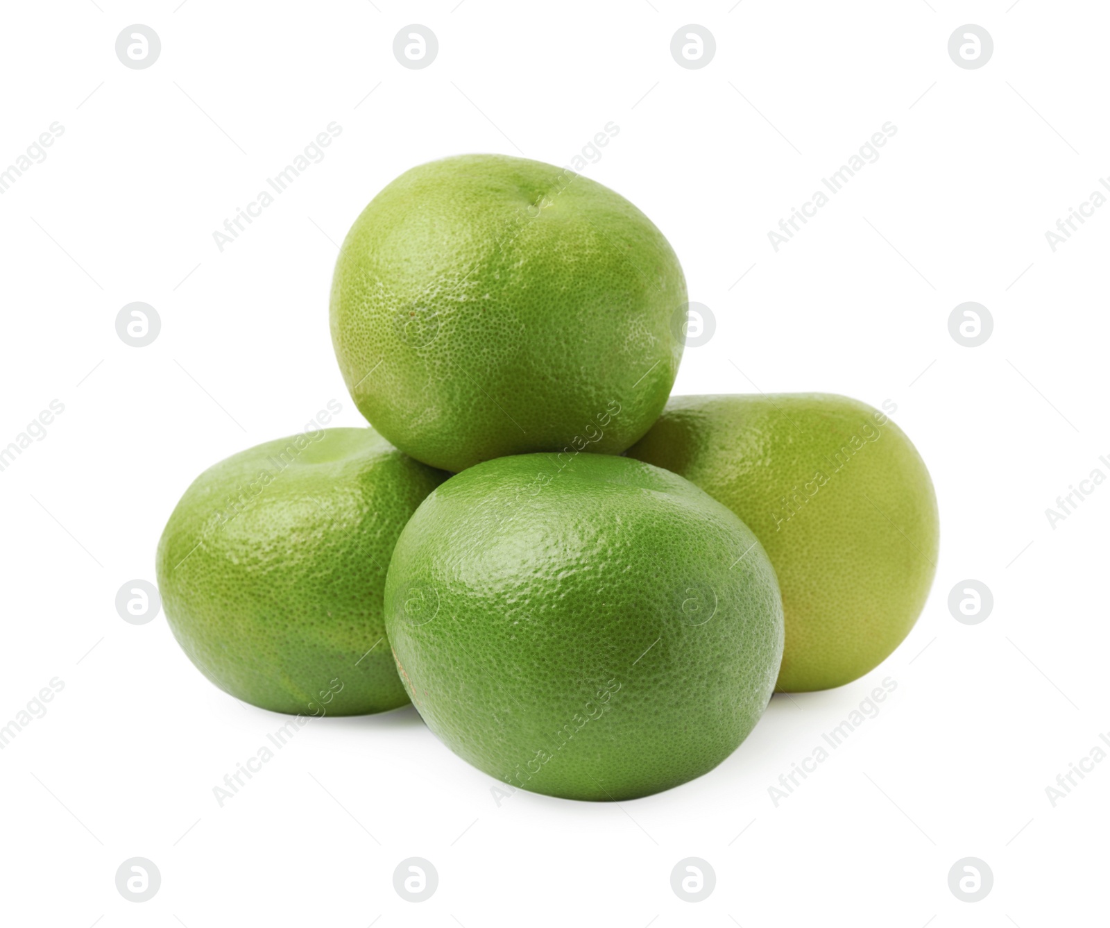 Photo of Fresh ripe sweetie fruits on white background