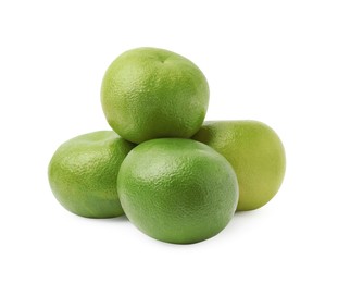 Fresh ripe sweetie fruits on white background