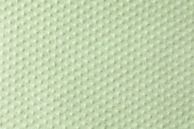 Photo of Texture of paper towel as background, closeup view