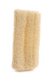 Loofah sponge isolated on white. Personal hygiene product