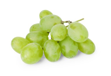 Photo of Fresh ripe juicy grapes isolated on white