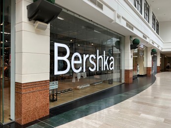 Photo of WARSAW, POLAND - JULY 13, 2022: Bershka clothing store in shopping mall