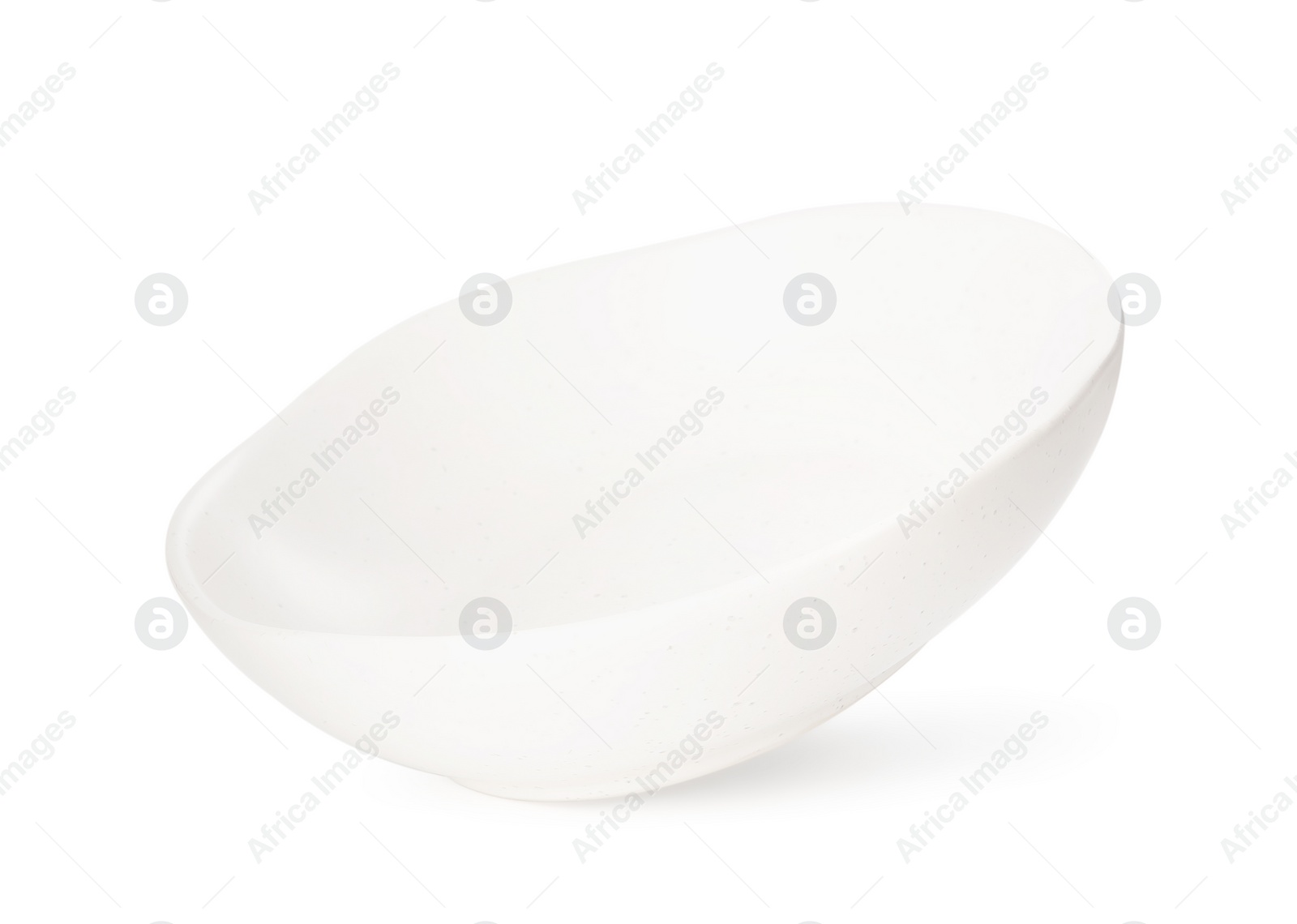 Photo of Clean empty ceramic bowl isolated on white