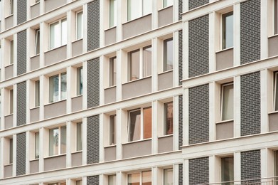 View on building with lots of windows