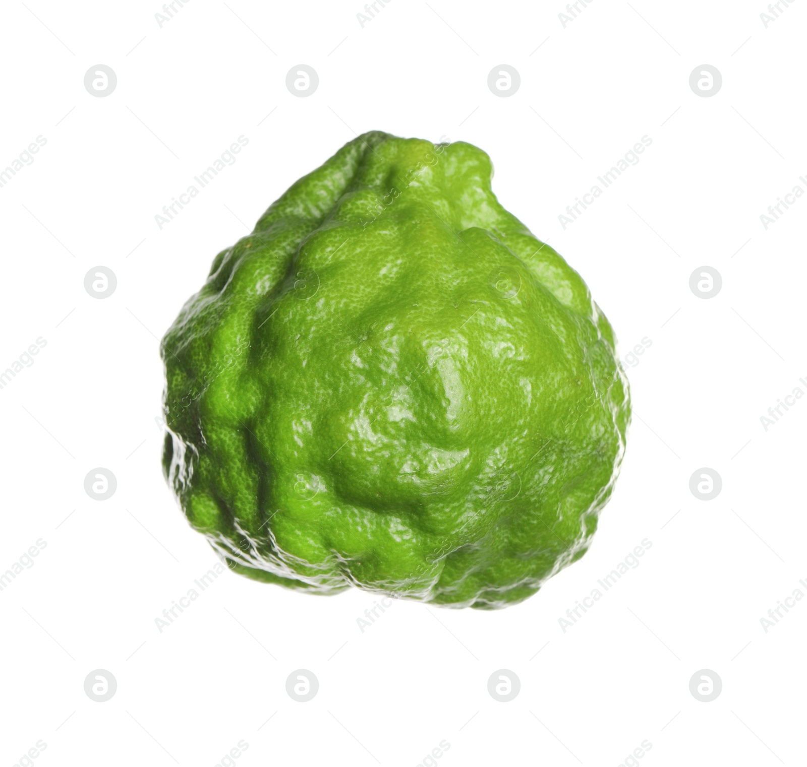 Photo of Fresh ripe bergamot fruit isolated on white