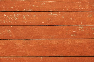 Texture of wooden surface as background, top view