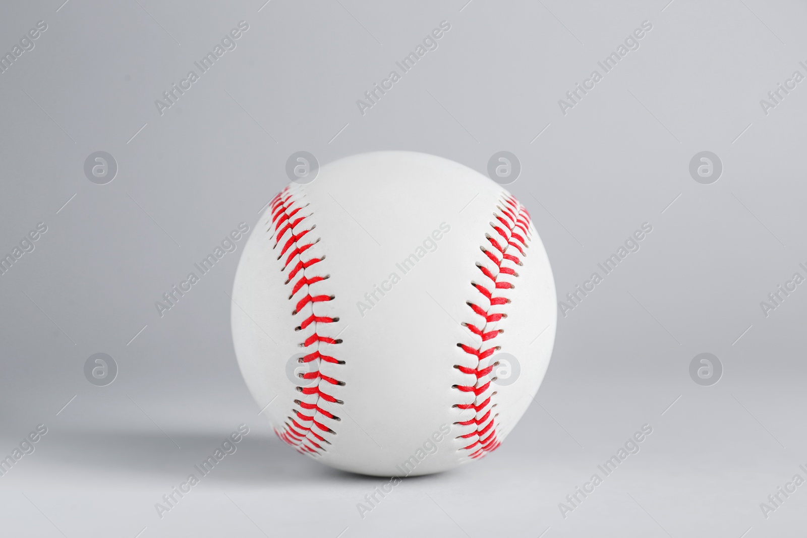 Photo of Baseball ball on white background. Sports game