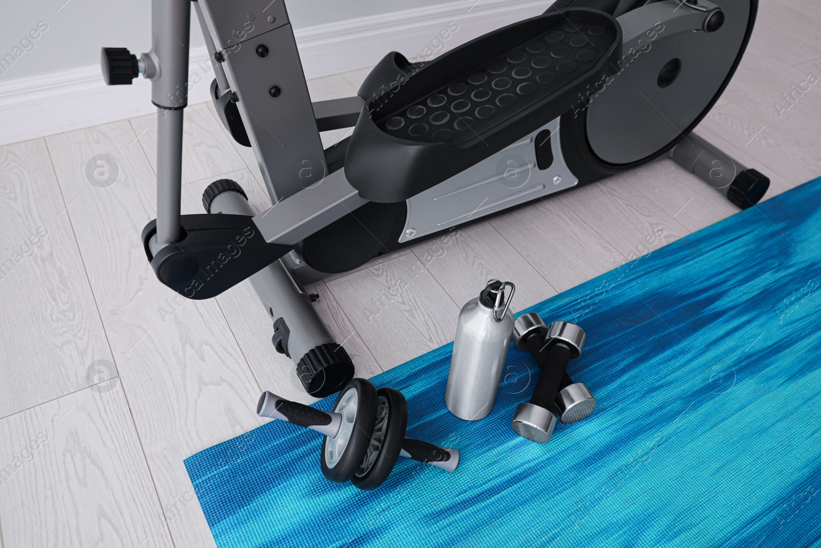 Photo of Elliptical machine cross trainer and fitness equipment  indoors