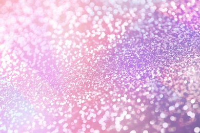 Image of Beautiful sparkling background toned in unicorn colors