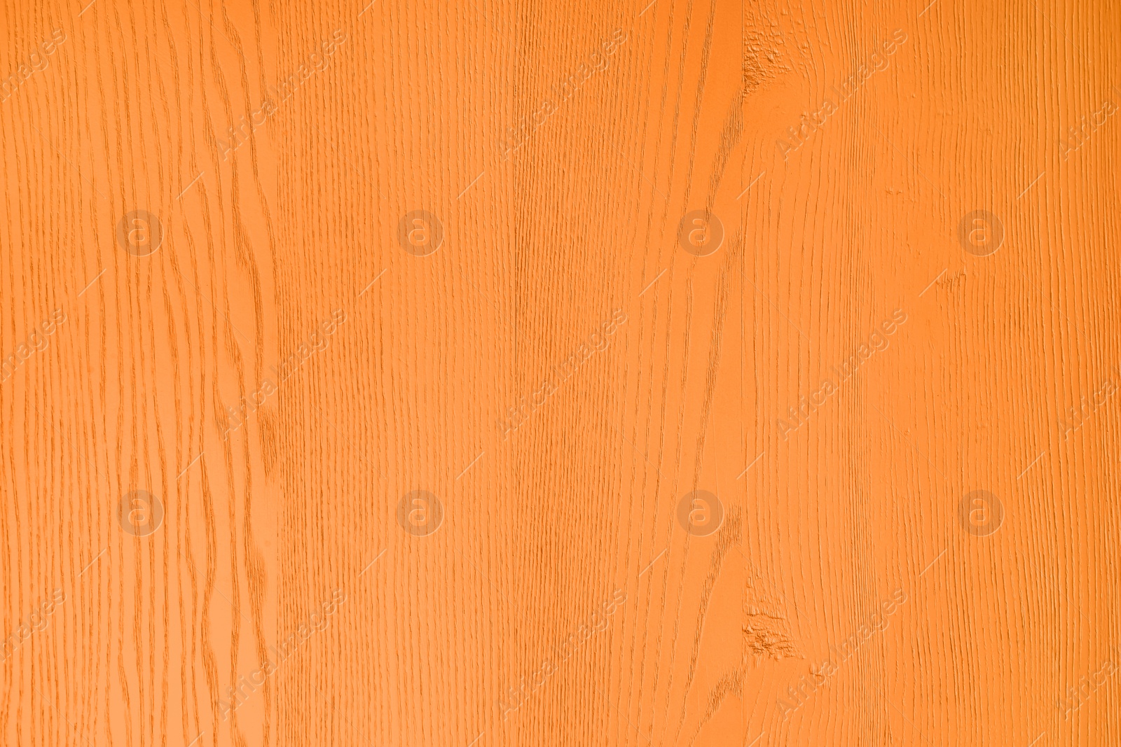 Image of Texture of orange wooden surface as background, closeup