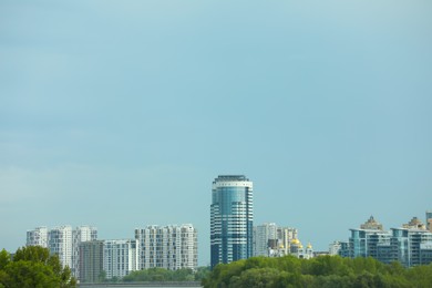 Beautiful view of cityscape with modern buildings