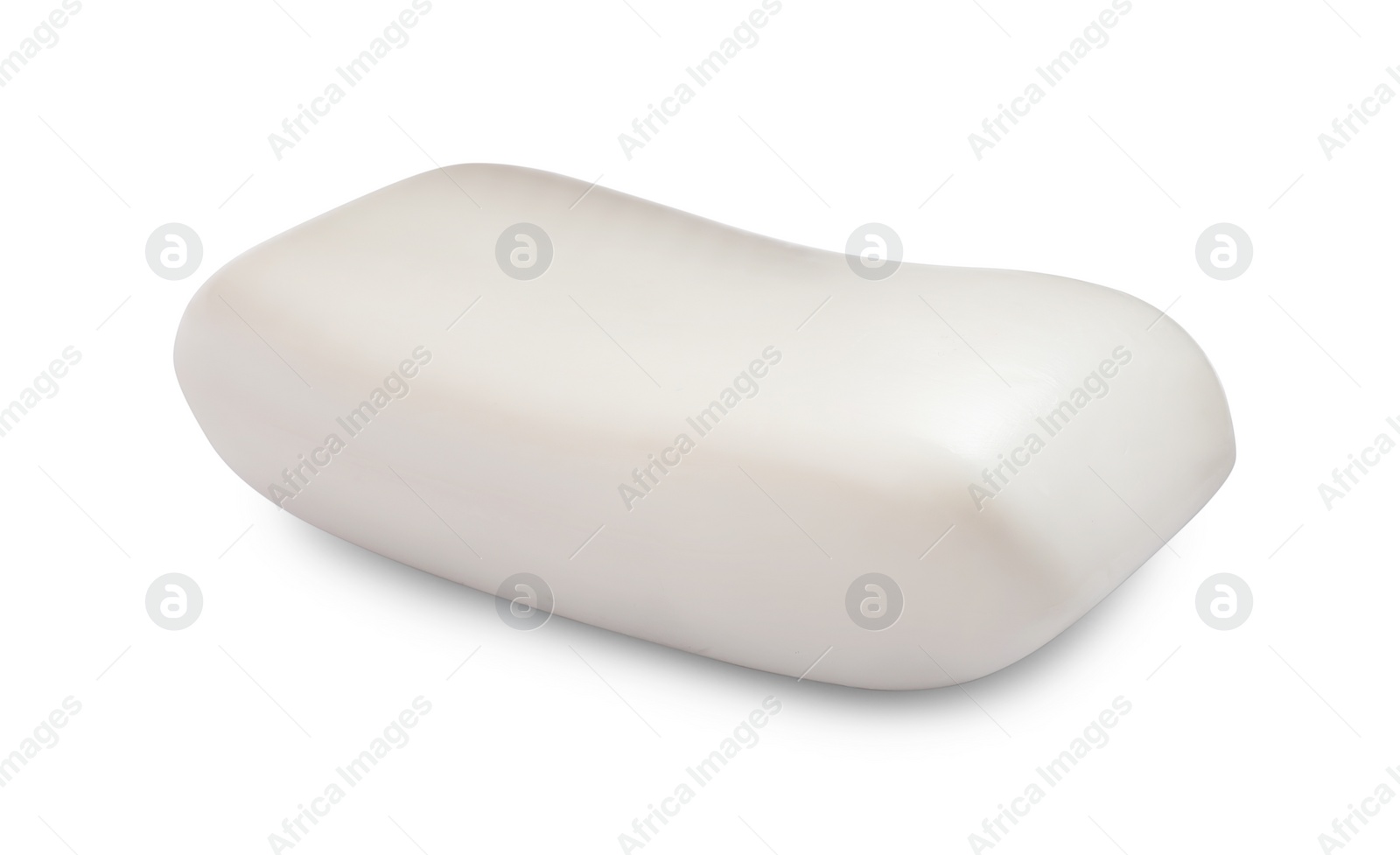 Photo of Soap bar on white background. Personal hygiene