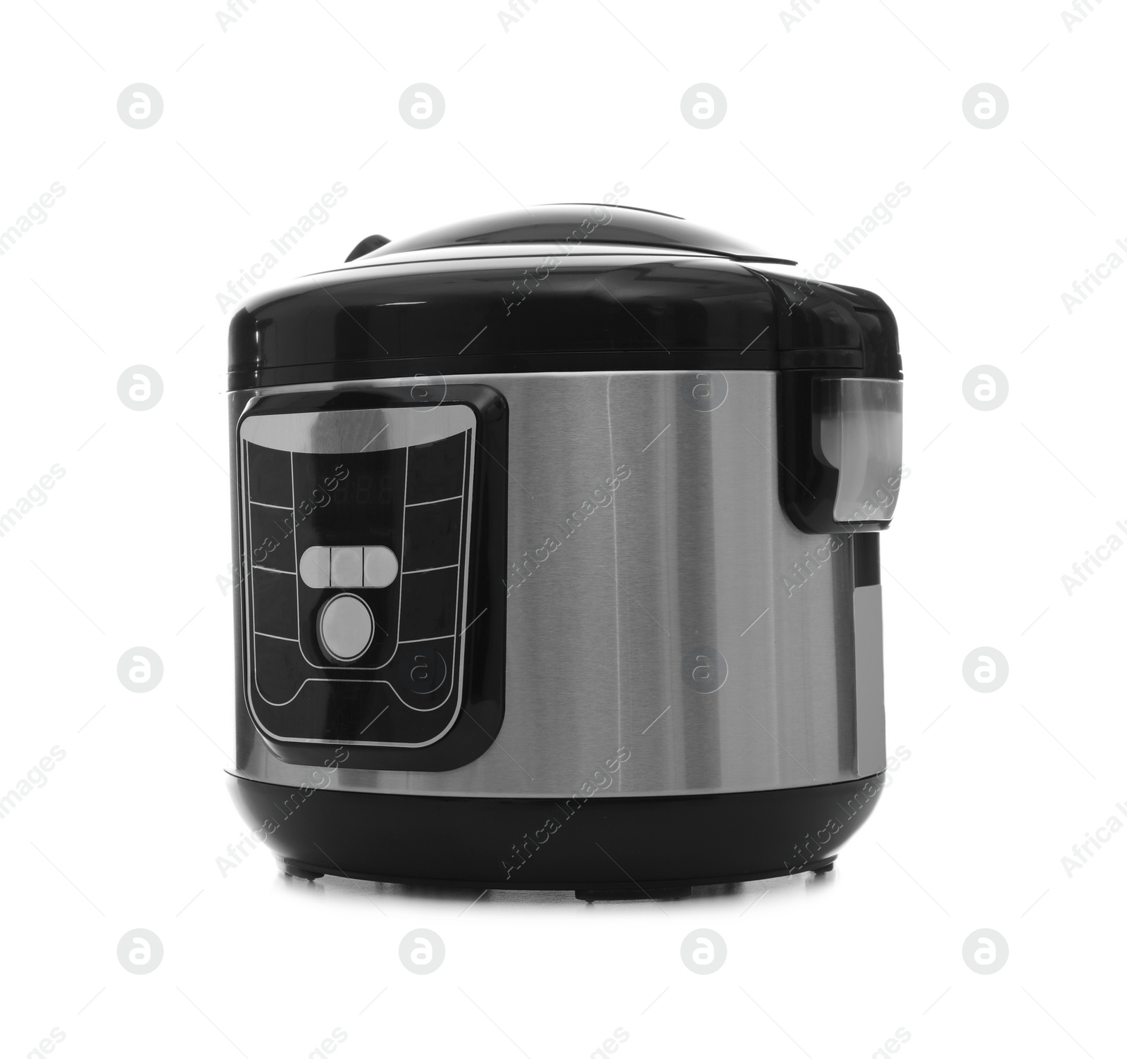 Photo of Modern electric multi cooker on white background